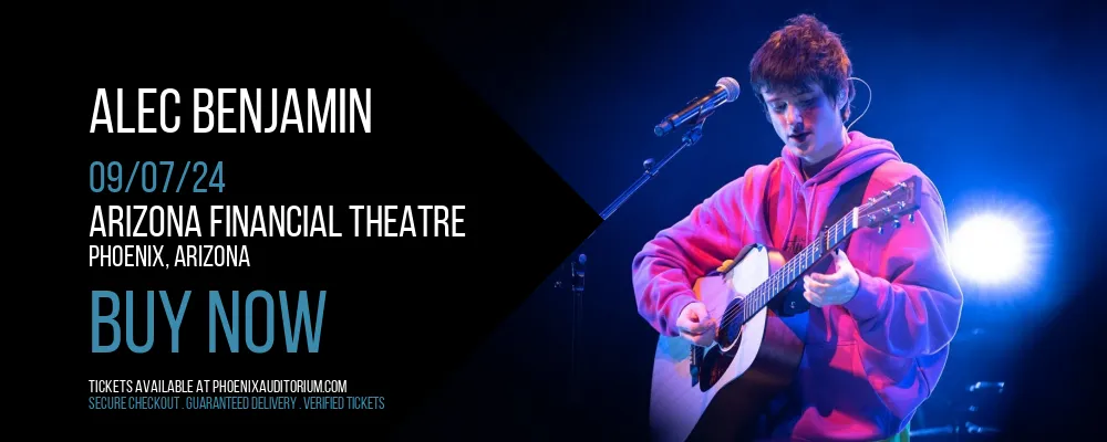 Alec Benjamin at Arizona Financial Theatre