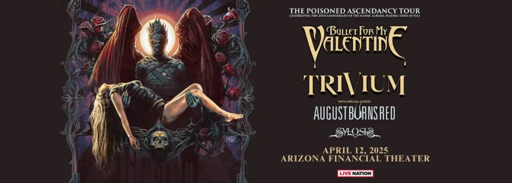 Bullet For My Valentine & Trivium at Arizona Financial Theatre