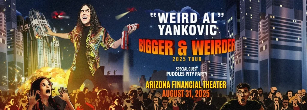 Weird Al Yankovic & Puddles Pity Party at Arizona Financial Theatre