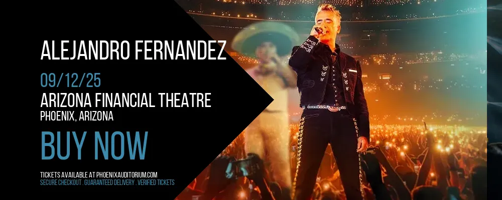 Alejandro Fernandez at Arizona Financial Theatre