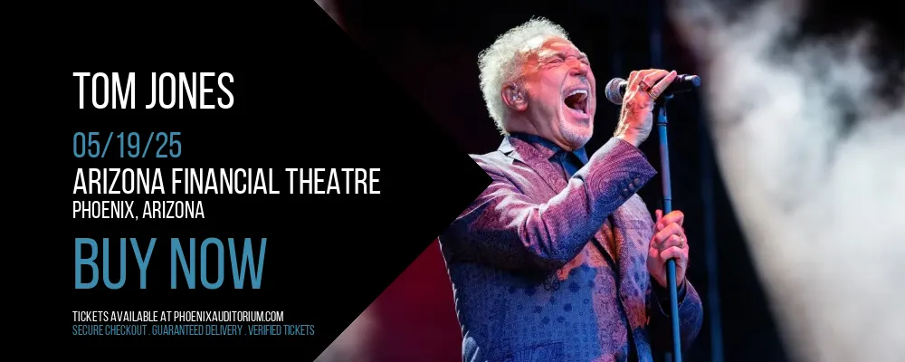 Tom Jones at Arizona Financial Theatre